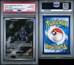 Pokemon 2023 Mewtwo 052 Scarlet & Violet Promo PSA 10 Holo - Image 3