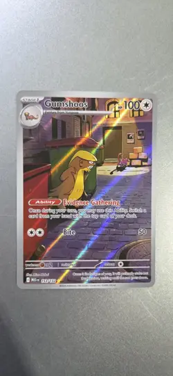 Pokemon TCG Gumshoos 153/132 ME:01 Mega Evolution *NM* - Image 1