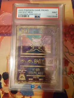 Ancient Mew PSA 9 Pokemon 2000 Movie Promo - Image 1