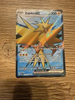 Pokemon Karte | Zapdos EX 192/165 | Deutsch | ULTRA RARE | Near Mint | 151 - Image 2