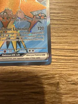 Pokemon Karte | Zapdos EX 192/165 | Deutsch | ULTRA RARE | Near Mint | 151 - Image 3