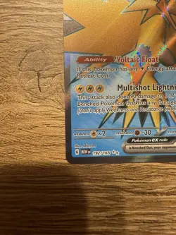 Pokemon Karte | Zapdos EX 192/165 | Deutsch | ULTRA RARE | Near Mint | 151 - Image 4