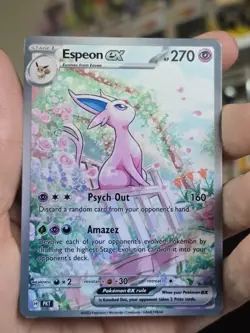 NEW! Espeon EX Pokemon TCG POCKET Special Illustration Rare *SEE DESC* - Image 1