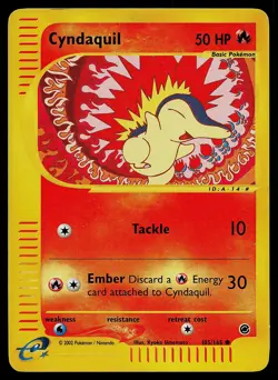 Pokemon Expedition 105/165 Cyndaquil Reverse Holo - Image 1