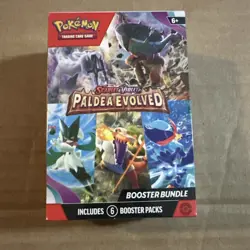 Pokemon TCG: Scarlet & Violet PALDEA EVOLVED Booster Bundle New Factory Sealed - Image 1