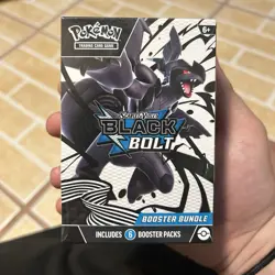 [SEALED] Pokemon TCG Scarlet and Violet Black Bolt Booster Bundle Brand New - Image 1