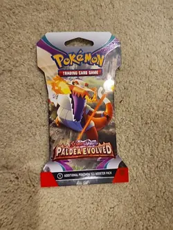 Pokemon Paldea Evolved Booster Pack - Image 1