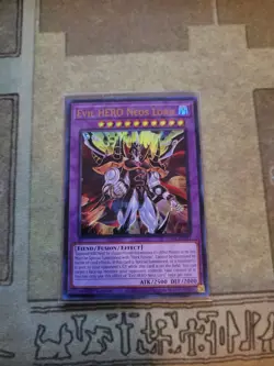 YUGIOH EVIL HERO NEOS LORD SUDA-EN031 ULTRA 1ST ED NM - Image 1
