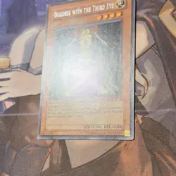 Yugioh Goddess with the Third Eye TP1-013 Near Mint Rare Unlimited - Image 3