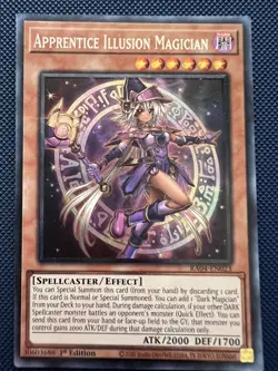 Yugioh Apprentice Illusion Magician RA04-EN023 Ultimate Rare 1st Edition NM - Image 1