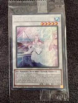 Yugioh Deep Sea Repetiteur HAC1-EN175 Secret Rare Limited Edition Sealed NM - Image 1