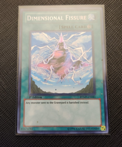 Yu-Gi-Oh! Dimensional Fissure RYMP-EN081 1st Edition Secret Rare!!! - Image 1