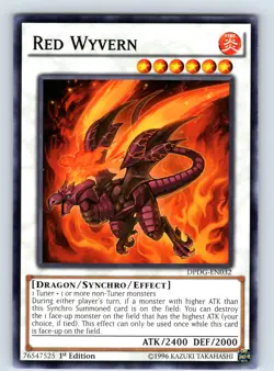 Red Wyvern Common 1st Edition DPDG-EN032 LP - Image 1