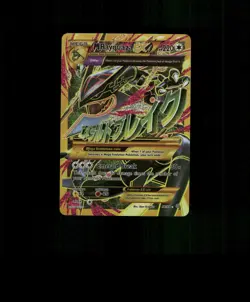 Sparkling HOLO Rayquaza Card Rayquaza Pokemon Card READ DESCRIPTION BELOW p2 - Image 1