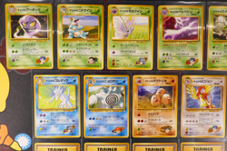 HP/Worn Japanese COMPLETE Pokemon GYM CHALLENGE/FROM THE DARK Set 16-Card RARE - Image 2