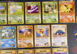 HP/Worn Japanese COMPLETE Pokemon GYM CHALLENGE/FROM THE DARK Set 16-Card RARE - Image 3
