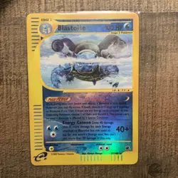 Blastoise - 37/165 - Pokemon Expedition Reverse Holo Rare Card - Image 1