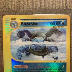 Blastoise - 37/165 - Pokemon Expedition Reverse Holo Rare Card - Image 5