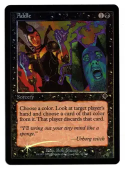 Magic the Gathering MTG Card: Addle FOIL 91/350 Invasion! NM - Image 1