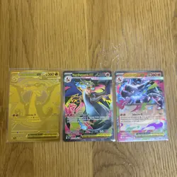 Mega Charizard X EX Phantasmal Flames 130/94 Mega Ultra Rare Gold card - Image 1