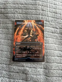 Magic the Gathering - Fierce Guardianship Borderless Randy Gallegos Artist Proof - Image 1