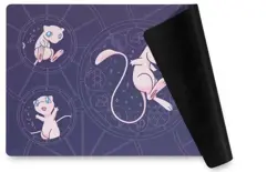 Pokemon Card PLAYMAT Mew Celestial Circles (Official Pokemon Center) NEW/SEALED - Image 2