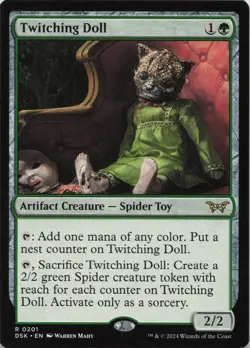 Twitching Doll R Duskmourn: House of Horror 201 LP-NM - Image 1