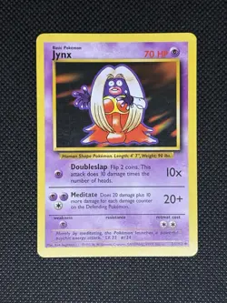 Pokemon TCG JYNX 31/102 Base Set Unlimited WOTC - Image 1