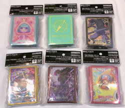 ONE PIECE Card Game Card Sleeves Vol.9 + Authorized Store Edition Vol.2 Set of 6 - Image 3