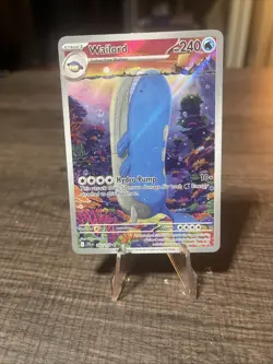 2025 Pokemon SV Journey Together JTG EN Wailord #162/159 Illustration Rare CC10 - Image 1