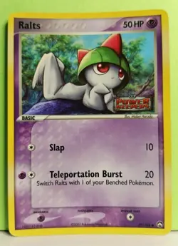 Ralts 59/108 EX Power Keepers Stamped Holo Pokemon Card Nintendo 2007 - Image 1