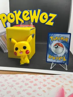 HD🌀Swirl Pokemon TCG Pikachu Pokemon Go 027/078 Holo Promo Cosmos Holo - Image 3