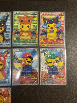 FULL SET Promo Pikachu fan card, brand new, NM or M condition, sleeve included - Image 3