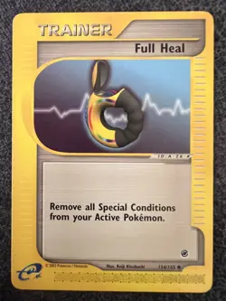 Full Heal 154/165 Common Trainer Pokemon Card NM - Image 1