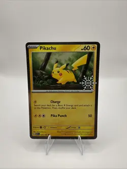Pikachu - (Holiday Calendar) 025/165 Miscellaneous Cards & Products Holo - Image 1