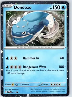 Dondozo- 012 - Scarlet & Violet Promo Cards - Pokemon TCG - LP - Cosmos Holo - Image 1