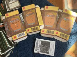 1993-2003 Magic the Gathering Collection Lot. 600+ Cards & 4 Deckmaster Boxes. - Image 2