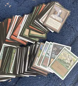 1993-2003 Magic the Gathering Collection Lot. 600+ Cards & 4 Deckmaster Boxes. - Image 3