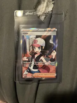 Hilda 164/086 Full Art White Flare Pokemon TCG Trainer Card!! NM!! Shipped ASAP! - Image 1