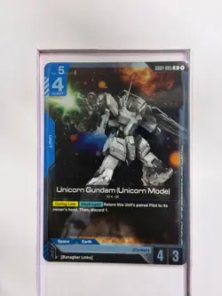 [ALT] GD01-005 Unicorn Gundam (Unicorn Mode) Gundam TCG Card Game Alternate Art - Image 1