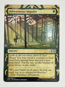 Adventurous Impulse - Strixhaven: Mystical Archives 049/063 - MTG - NM - Regular - Image 1