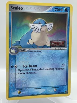 Sealeo 37/108 EX Power Keepers Reverse Holo Stamped Vintage Pokemon TCG Card - Image 2