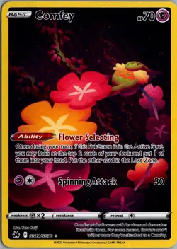 2023 Sword & Shield Series - Crown Zenith - Galarian Gallery Comfey Common #GG14 - Image 1