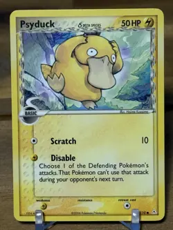 Psyduck 81/110 Delta Species Holon Phantoms Pokemon Card Common NM - Image 1