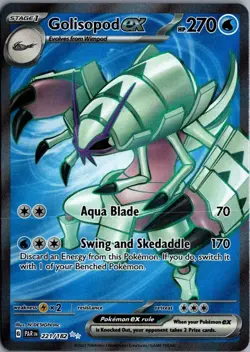 2023 Scarlet & Violet Series - Paradox Rift Golisopod ex #221 - Image 1