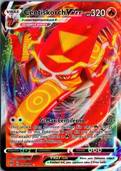 2020 Sword & Shield - Darkness Ablaze Centiskorch VMAX VMAX/Rare Holo VMAX #34 - Image 1