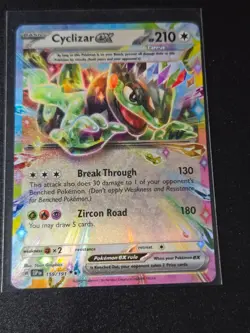 Pokemon Card Cyclizar ex 159/191 Double Rare Surging Sparks Near Mint - Image 1