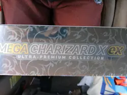 Pokemon TCG Mega Evolutions Mega Charizard X EX Ultra Premium Collection In hand - Image 3