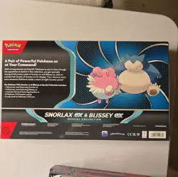 Pokemon TCG Snorlax Ex And Blissey Ex Special Collection Walmart Exclusive - Image 2