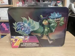 Pokemon TCG Stellar Terra Pikachu Collector Chest Tin 2024 Surging Sparks New - Image 2